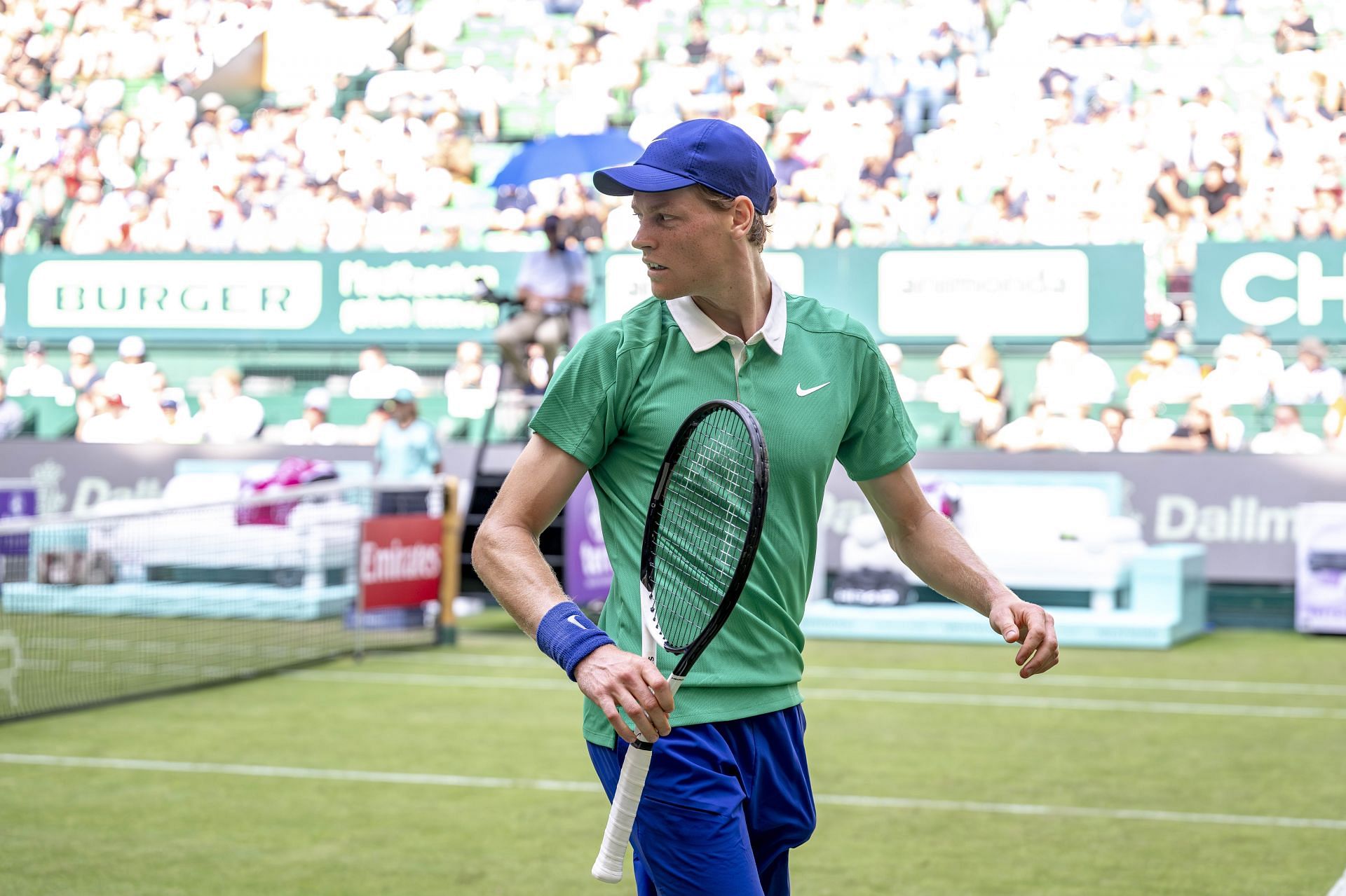 Jannik Sinner at the Terra Wortmann Open 2025. (Photo: Getty)